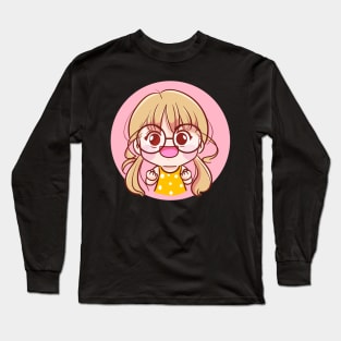 cute girl Long Sleeve T-Shirt